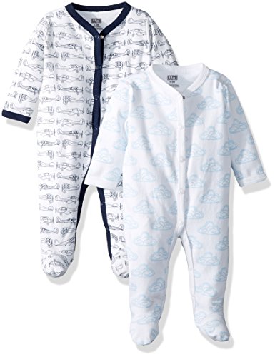 Unisex  Cotton Sleep and Play Airplane, 0-3 Months