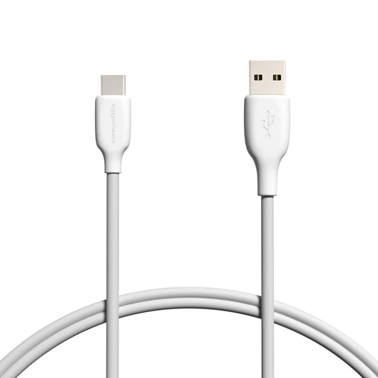 USB-C to USB-A 2.0 Fast Charge and Data Cable, 3 ft