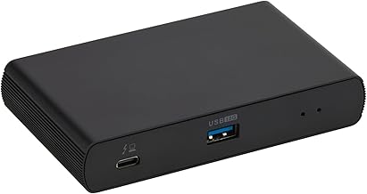 Black Thunderbolt 4/USB4 Docking Station with Dual Display