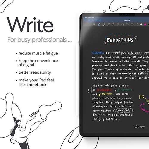 (2 Pieces for iPad Air 3 10.5 Inch (2019) & iPad Pro 10.5 Inch (2017) - Matte Screen Protector for Drawing, Writing, and Note-Taking Like on Paper