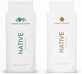 Winter Body Wash Set with Mistletoe and Sugar Cookie scents