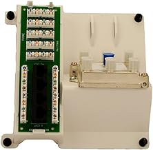 Compact 1x4 Phone/Data Board and 6-Way Video Splitter, White