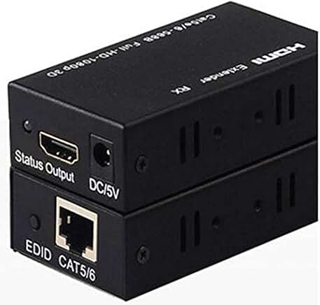 HDMI Extender 180 ft. 1080p over Ethernet Cable