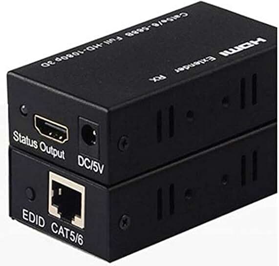 HDMI Extender 180 ft. 1080p over Ethernet Cable