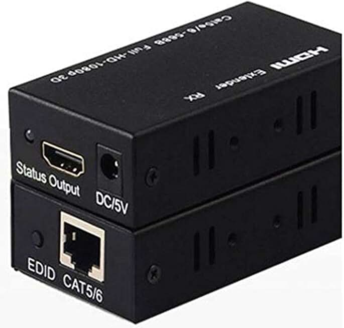 HDMI Extender 180 ft. 1080p over Ethernet Cable