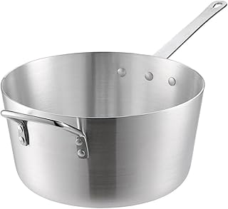 8.5 qt. Aluminum Tapered Sauce Pan with Handle
