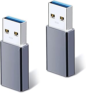 USB to USB C Adapter 2 Pack