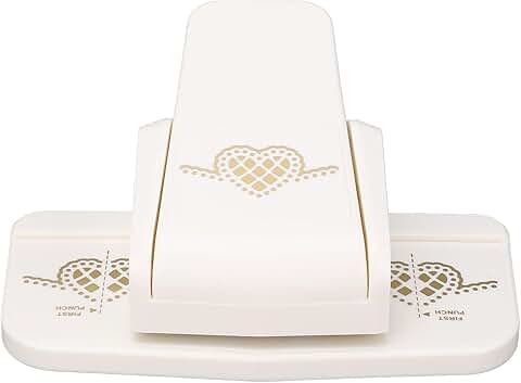 Large Heart Border Punch for Paper Crafts and Decorations