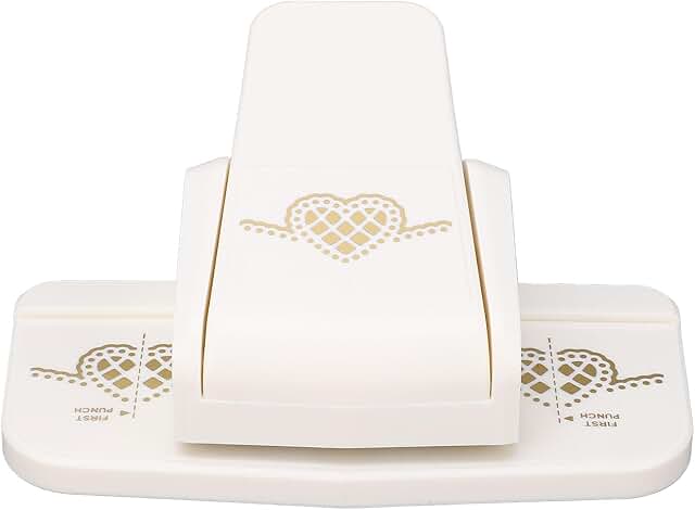 Large Heart Border Punch for Paper Crafts and Decorations