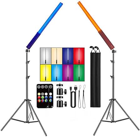 RGB Tube Light Stick for Photography and Video