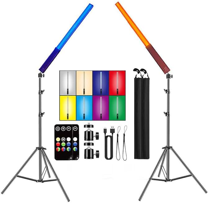RGB Tube Light Stick for Photography and Video