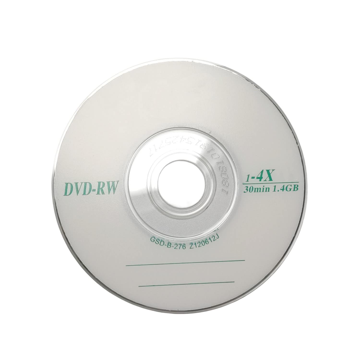10 Pack 3 8cm 3 inch Mini Rewritable Blank DVD-RW Discs Disk for Video Camera 1.4GB/30min 1-4X