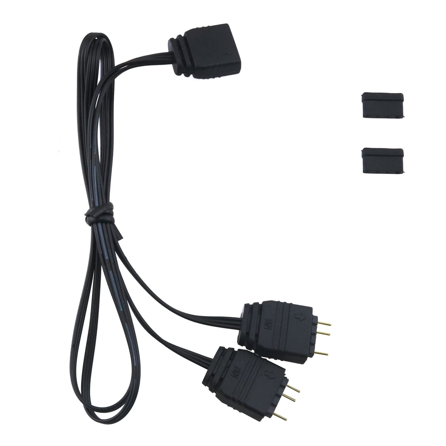 ARGB Splitter Cable, 33.5cm, 1 Female to 2 Male