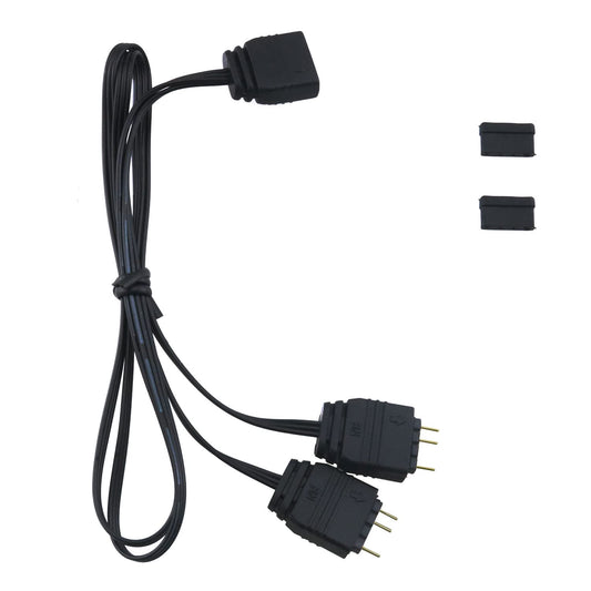 ARGB Splitter Cable, 33.5cm, 1 Female to 2 Male