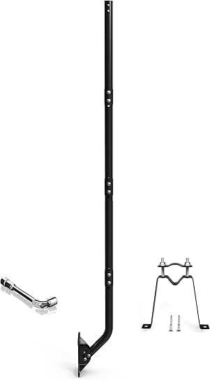 Adjustable Outdoor Antenna and Weather Station Mount