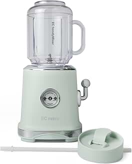 Retro Smoothie Blender with 20oz Travel Cup
