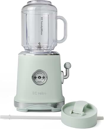 Retro Smoothie Blender with 20oz Travel Cup