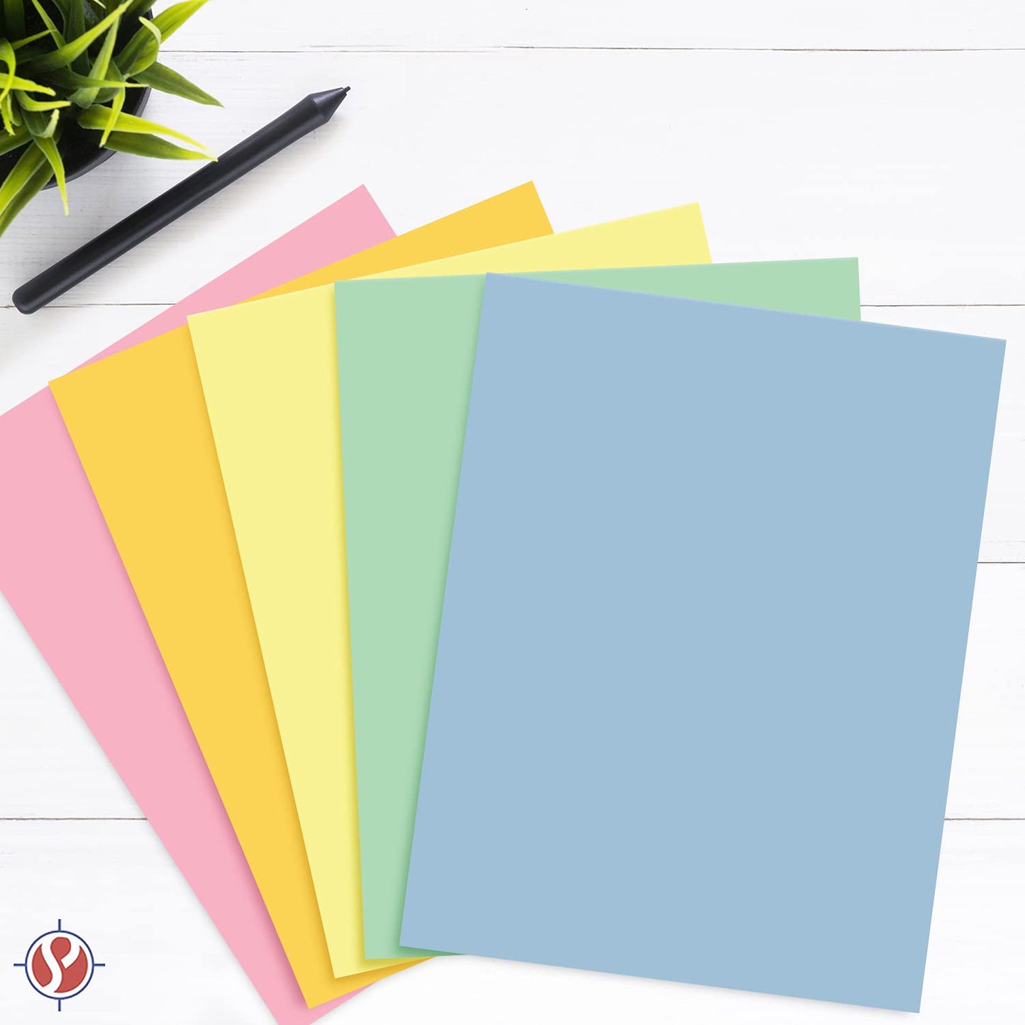 Pastel Color Paper Pack, 8.5 x 11", 400 Sheets