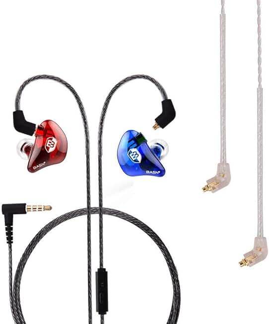 Professional in-ear monitor headphones for musicians