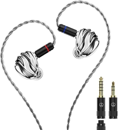 Shell 4DD Planar Hybrid Earphones with Detachable Cable