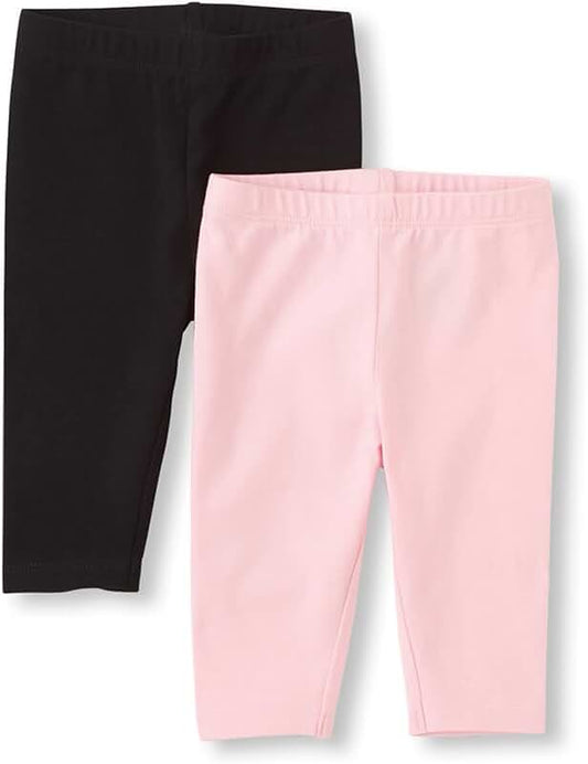 Baby Girls' Capri Leggings Pack