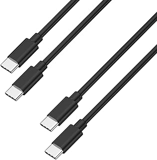 2-Pack 3.3ft 65W USB C Charging Cables