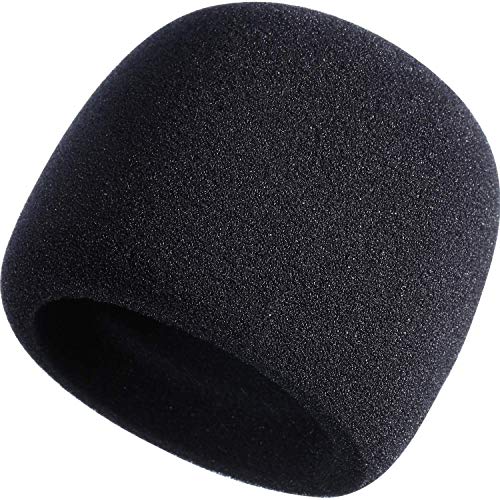 Mic Cover Foam Windscreen for Condenser Microphone, Size A, 1 Pack
