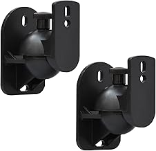 Wall Mount Brackets for Surround Sound Speakers, 2 Pack