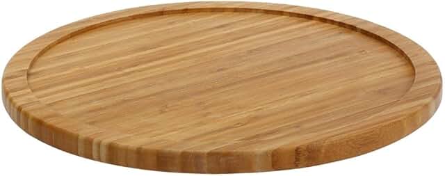 Bamboo Wooden Lazy Susan Turntable