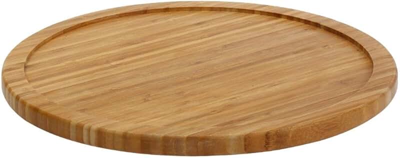 Bamboo Wooden Lazy Susan Turntable