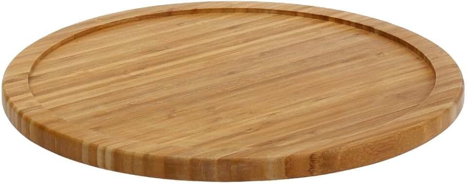 Bamboo Wooden Lazy Susan Turntable