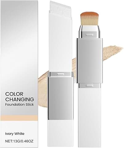 Color Changing Foundation Stick with Built-in Brush