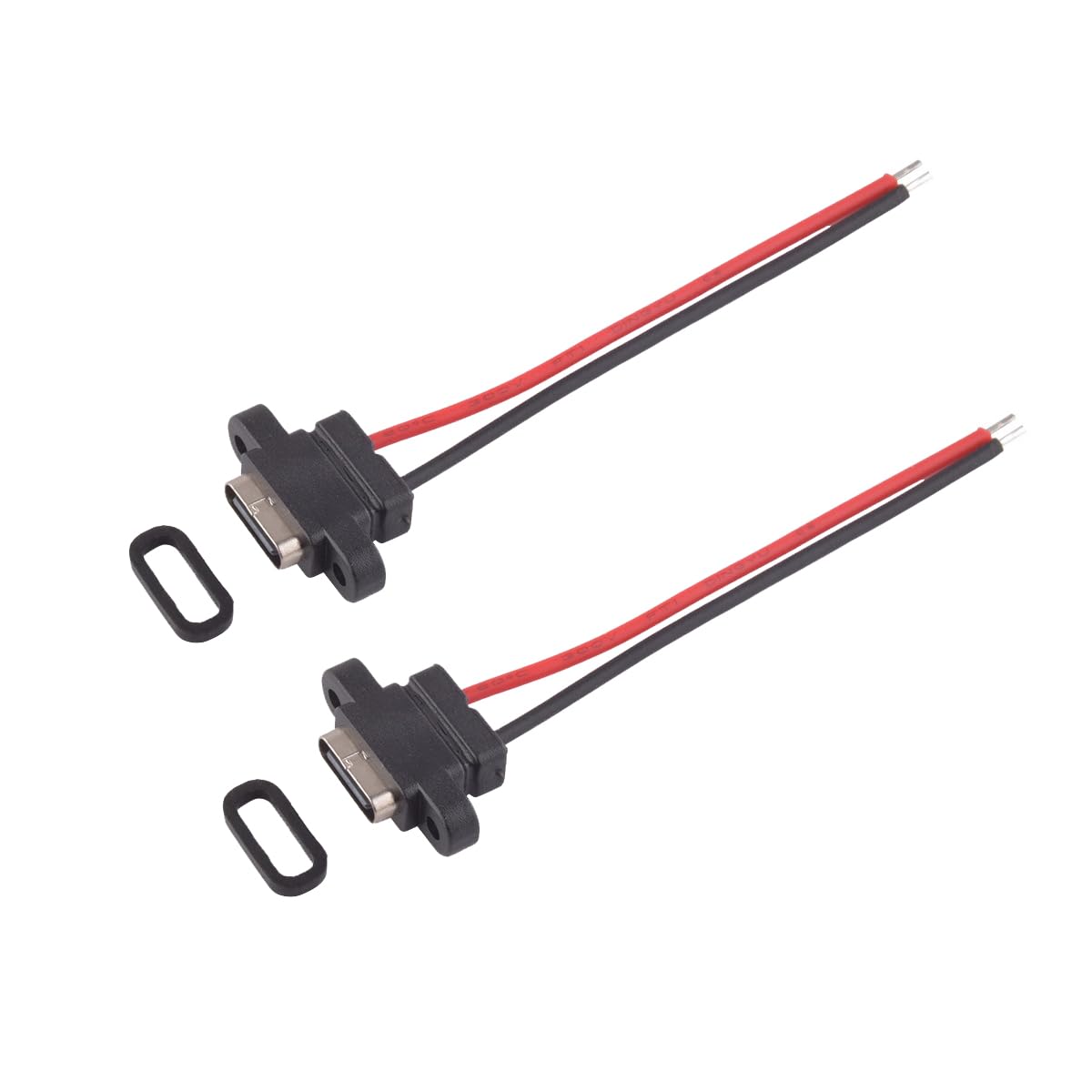 USB Type-C Pigtail Cable Set for DIY Projects