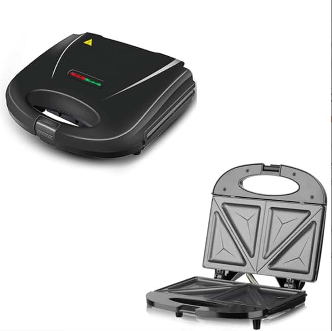Double-sided rapid heating breakfast machine for three meals