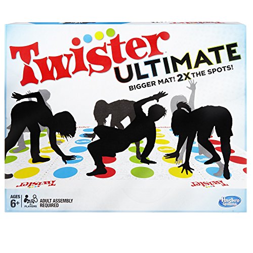 Twister Ultimate: Bigger Mat, More Colored Spots, Family, Kids Party Game Age 6+; Compatible with ( Exclusive)