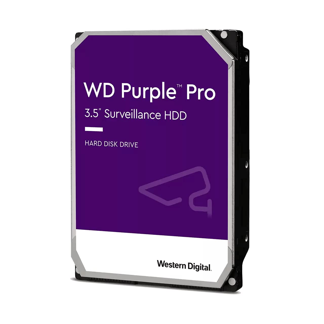10TB WD Purple Pro Surveillance Internal Hard Drive HDD - SATA 6 Gb/s, 256 MB Cache, 3.5" - WD101PURP
