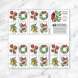 Holiday Cheer 2025 Postage Stamps (20)