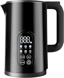 Stainless Steel Electric Kettle with Temperature Control