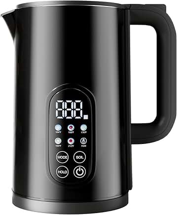 Stainless Steel Electric Kettle with Temperature Control
