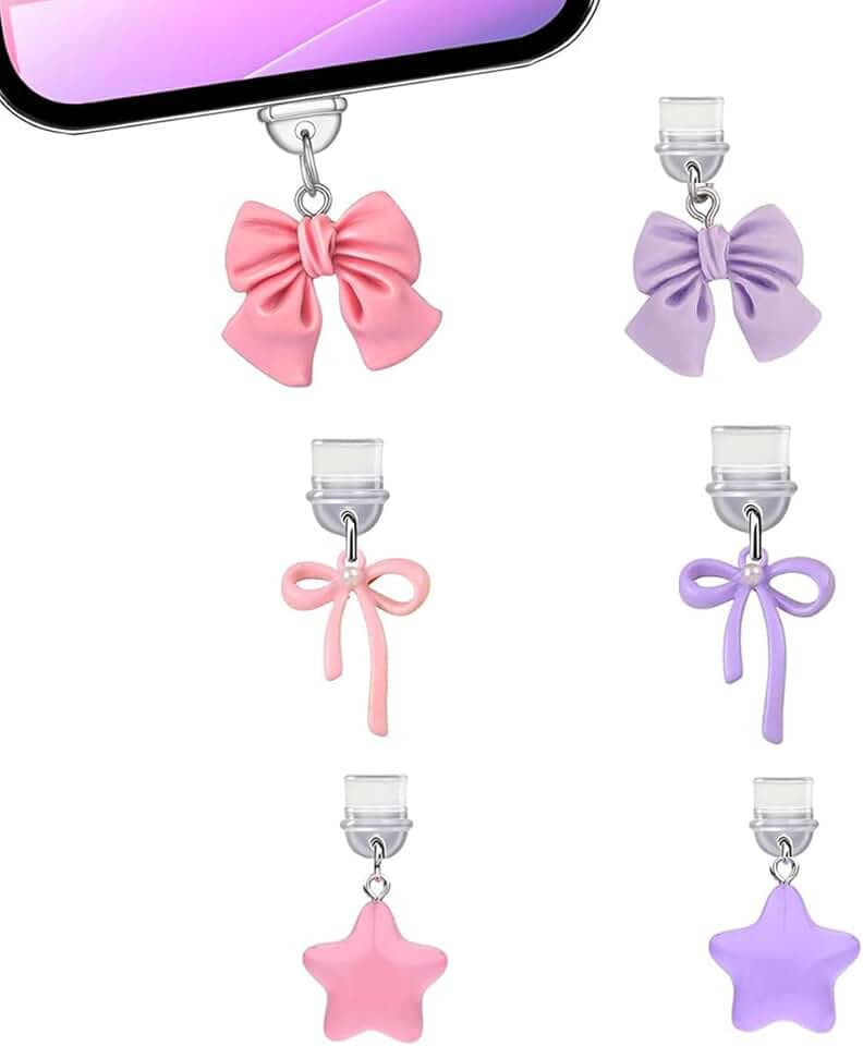 Charm Dust Plug for Type C Devices and E-readers