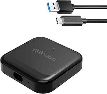 Wireless USB Dongle for CarPlay and Android Auto