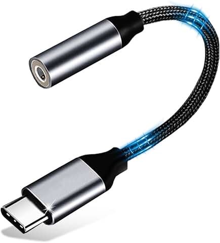 USB Type C to 3.5mm Headphone Adapter