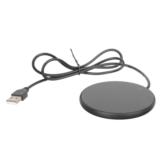 1 Pc Coffee Tea Cup Warmer Heater for Desk, Coffee Tea Warmer for Cups and Mugs, with Auto Off Using USB Plug Option Black