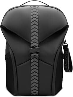 Large Water-Resistant Laptop Backpack with Lock and Compartments