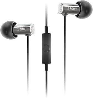 In-Ear Isolating Earphones with Controls and Microphone
