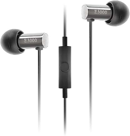 In-Ear Isolating Earphones with Controls and Microphone