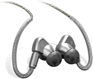 Wired Earbuds with Microphone and Detachable Cable