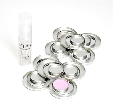 Ultimate Makeup Refill Kit with 30 Magnetic Pans and Powder Binder
