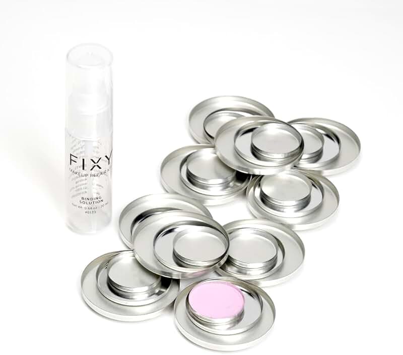Ultimate Makeup Refill Kit with 30 Magnetic Pans and Powder Binder