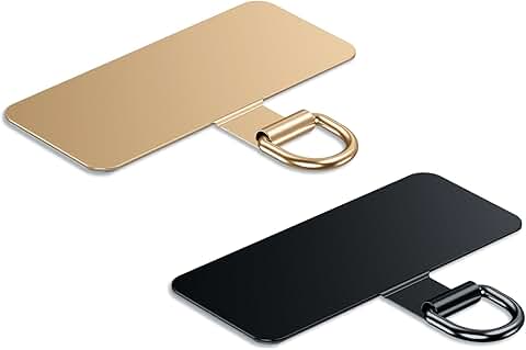 Heavy Duty Phone Lanyard with Metal Patch and Strap Adapter